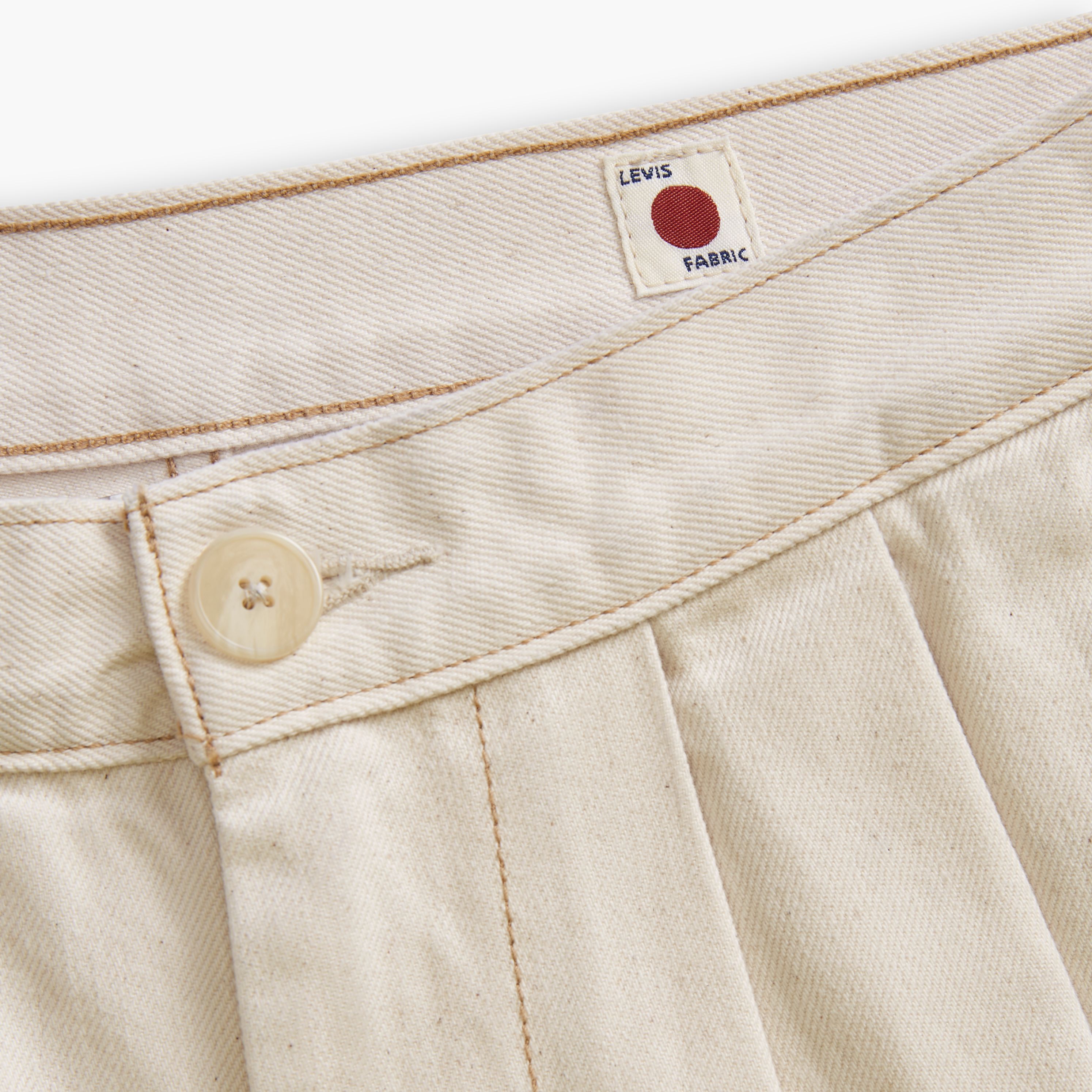Japanese Denim Pleated Trousers 8