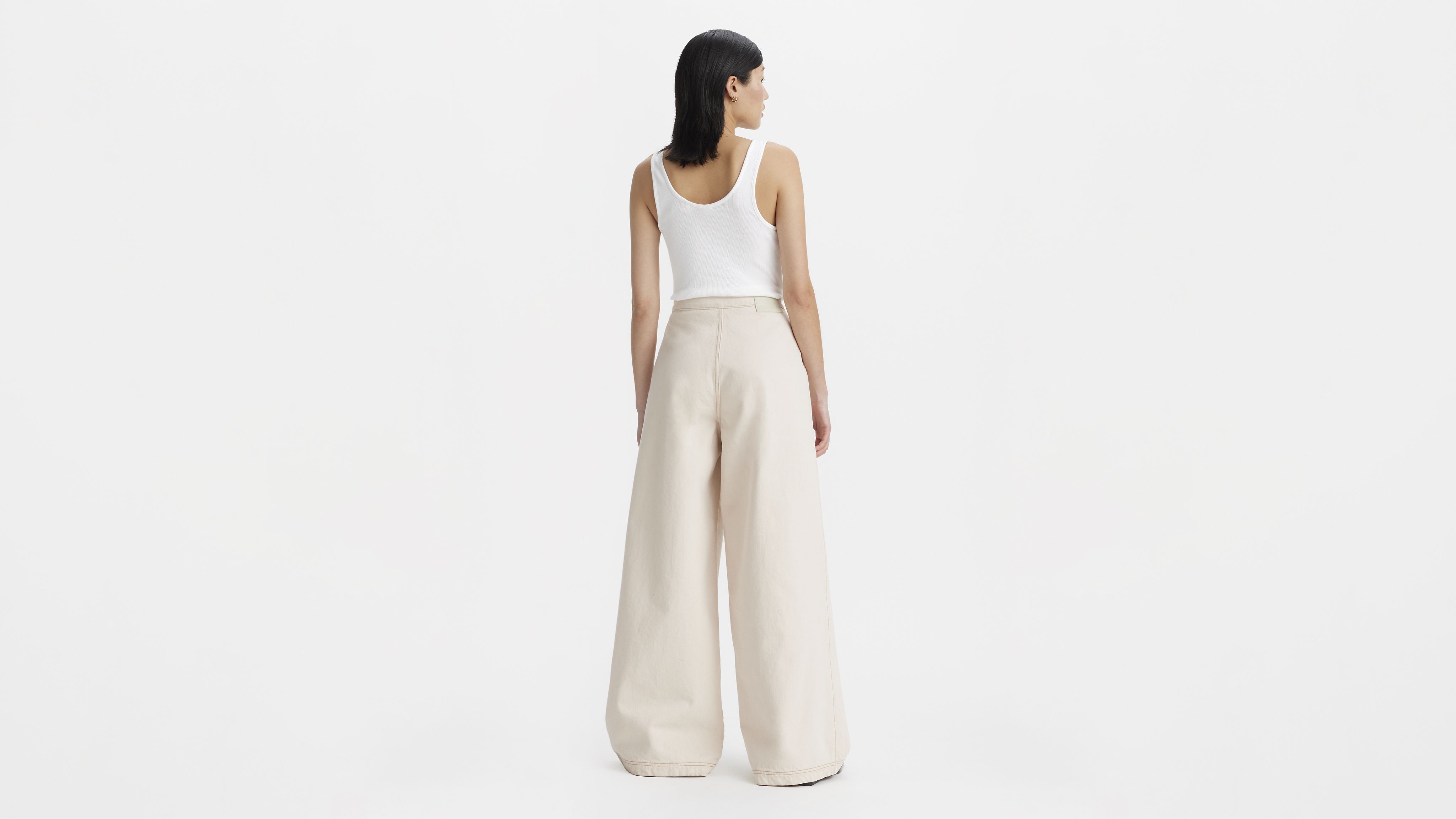 Japanese Denim Pleated Trousers 3