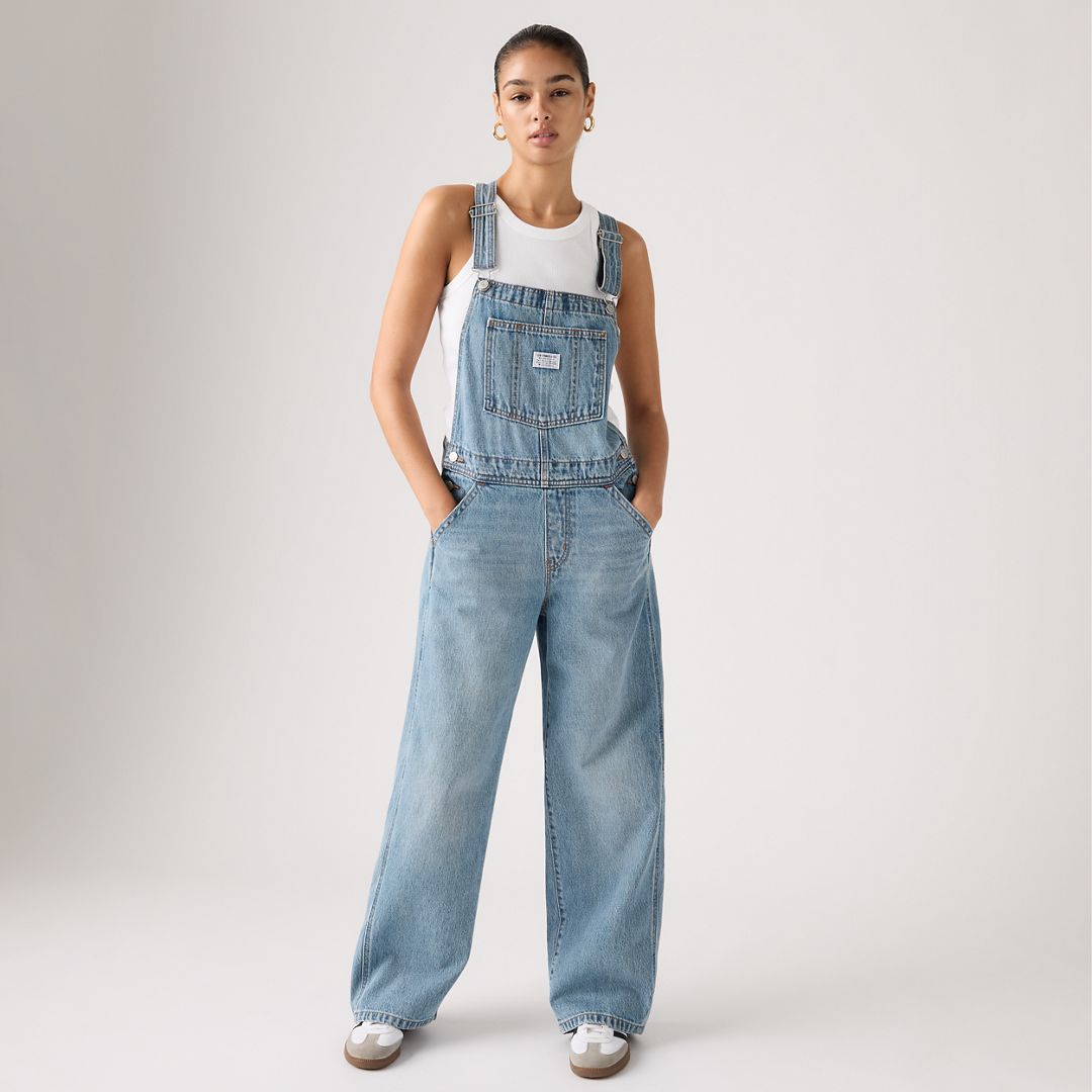 Levi's Baggy Overalls - Women's M