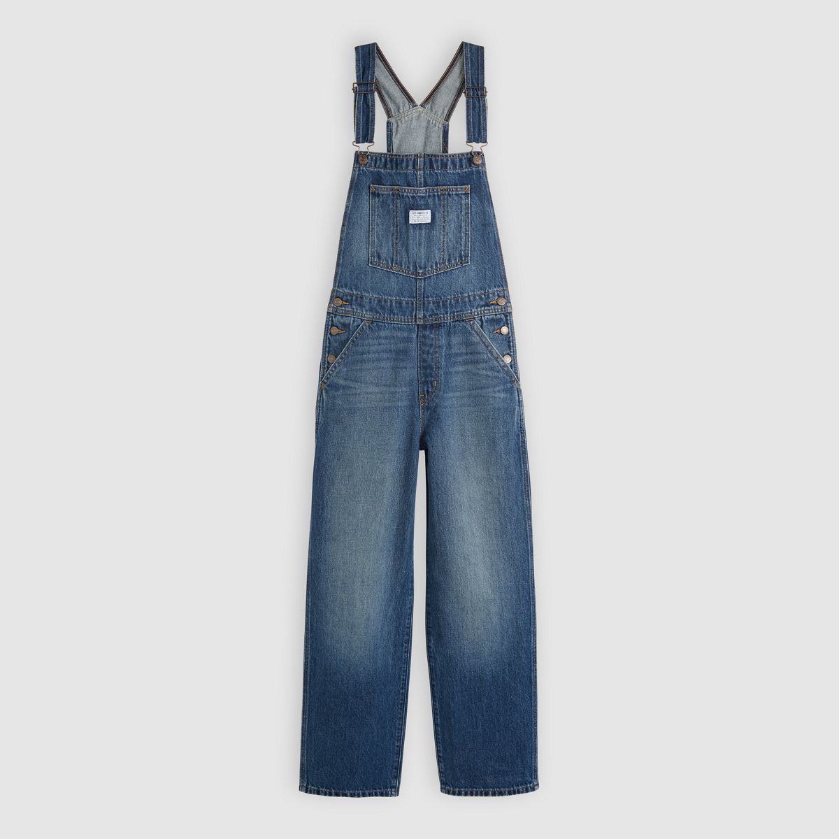 Baggy Overalls — Go Upstairs - Dark Wash
