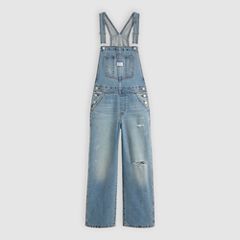 Baggy Overalls — Hi And Welcome - Medium Wash 6