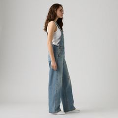 Baggy Overalls — Hi And Welcome - Medium Wash 4