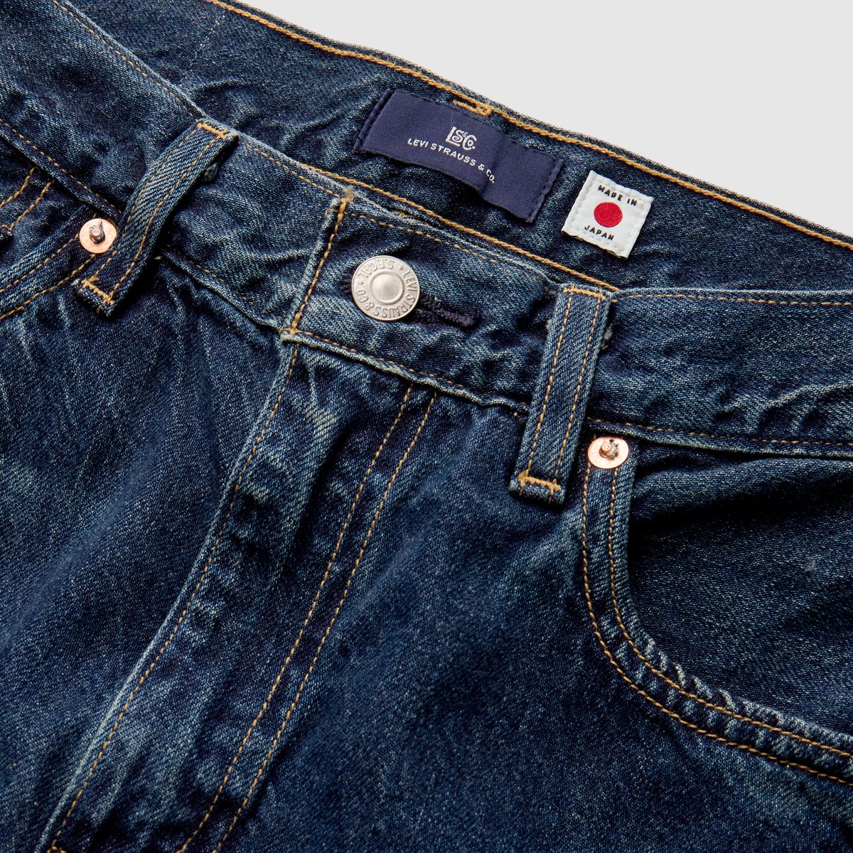 Women's Carve Jeans — Cerulean Made in Japan - Medium Wash