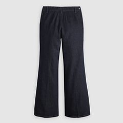 Stem Flare Trousers — Blue Lagoon Wash - Blue 7