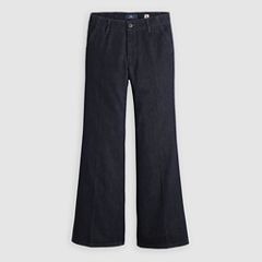 Stem Flare Trousers — Blue Lagoon Wash - Blue 6