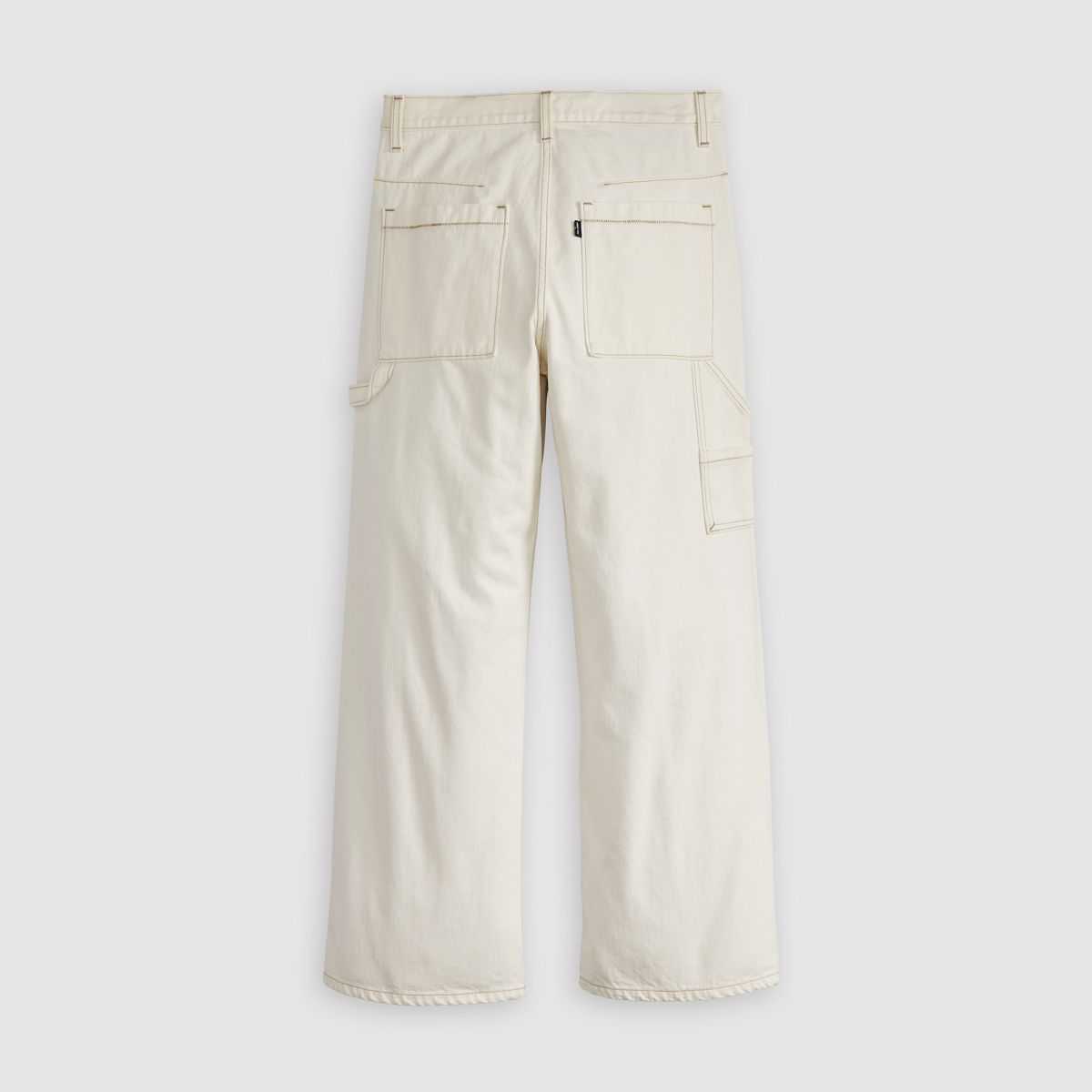 Carpenter Pants — Blue Ecru Foam - Beige