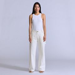 Carpenter Pants — Blue Ecru Foam - Beige 5