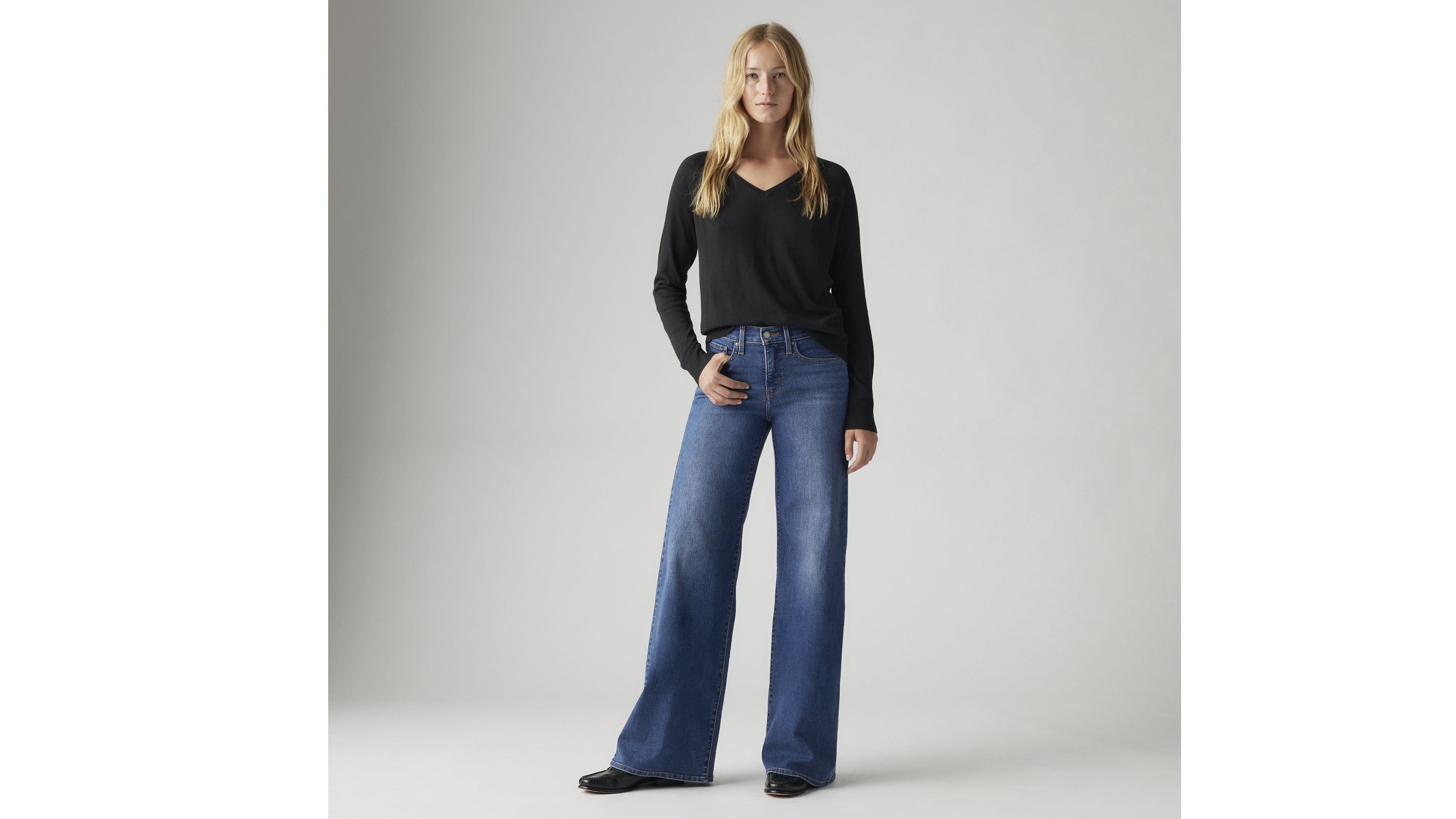 318 Shaping Wide Leg Women's Jeans 10