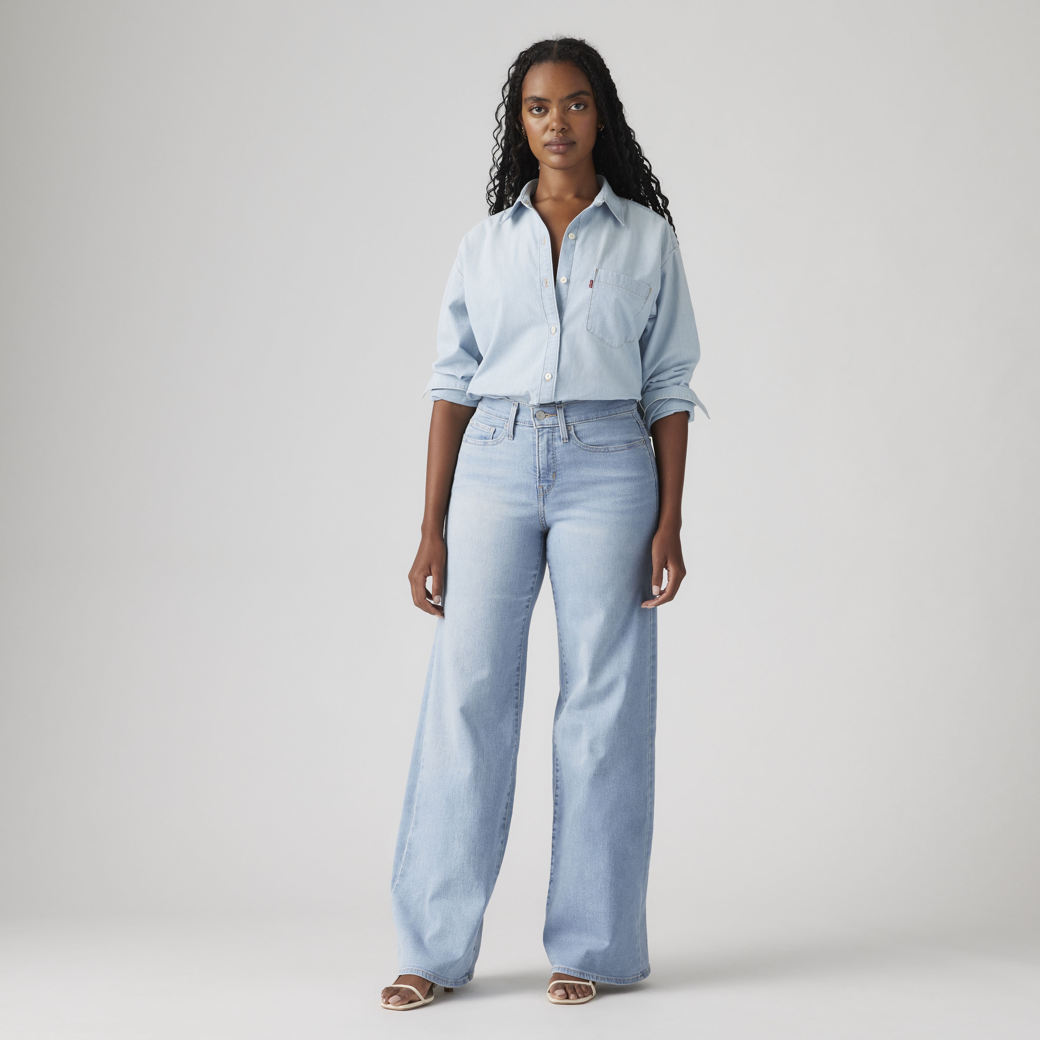 318 Shaping Wide Leg Women's Jeans 8