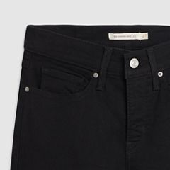 318 Shaping Wide Leg Women's Jeans — Soft Black 8