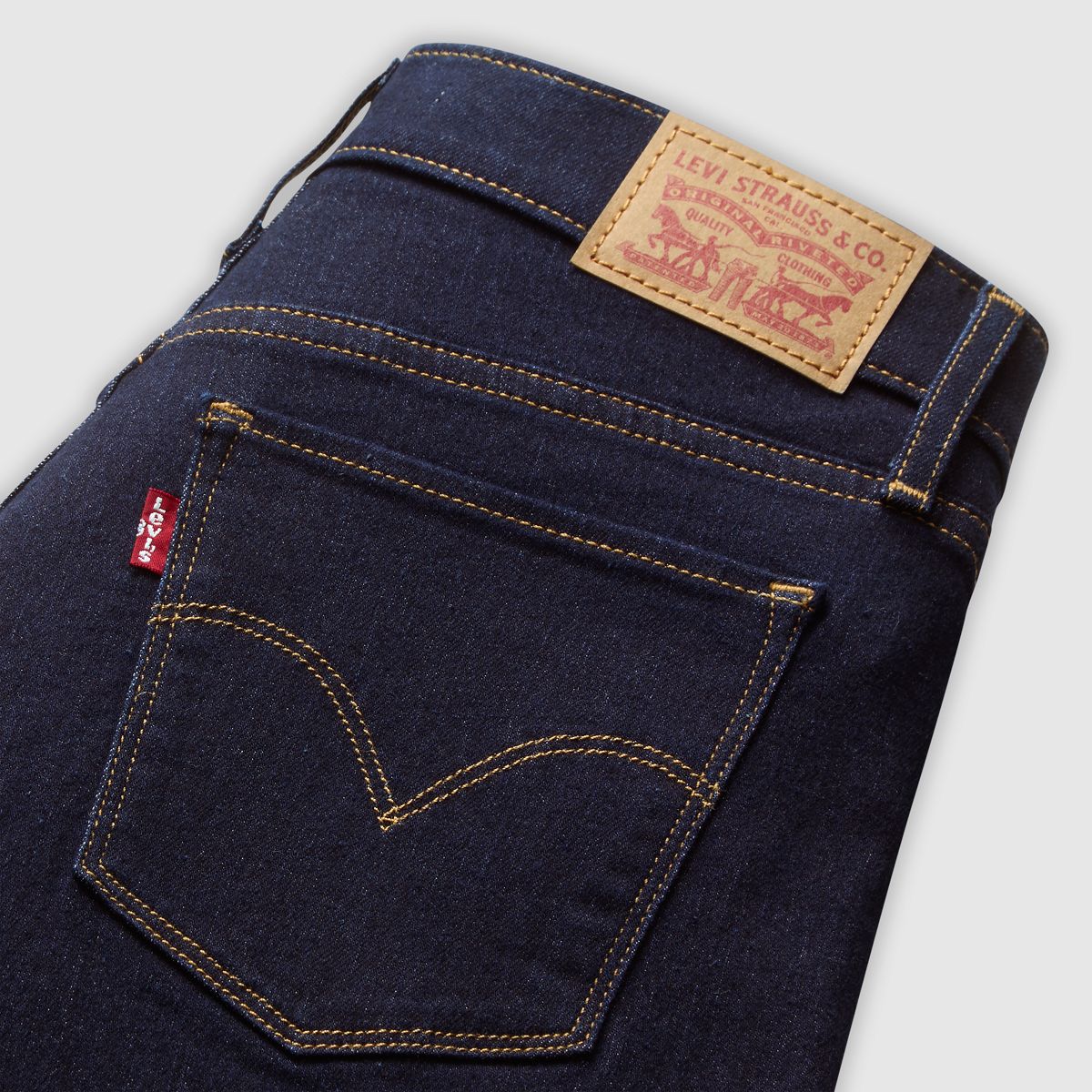 318 Shaping Wide Leg Women's Jeans — Darkest Sky - Dark Wash