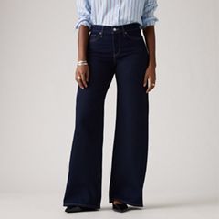 318 Shaping Wide Leg Women's Jeans — Darkest Sky - Dark Wash 2