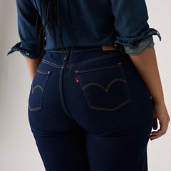 318 Shaping Wide Leg Women's Jeans — Darkest Sky - Dark Wash 13