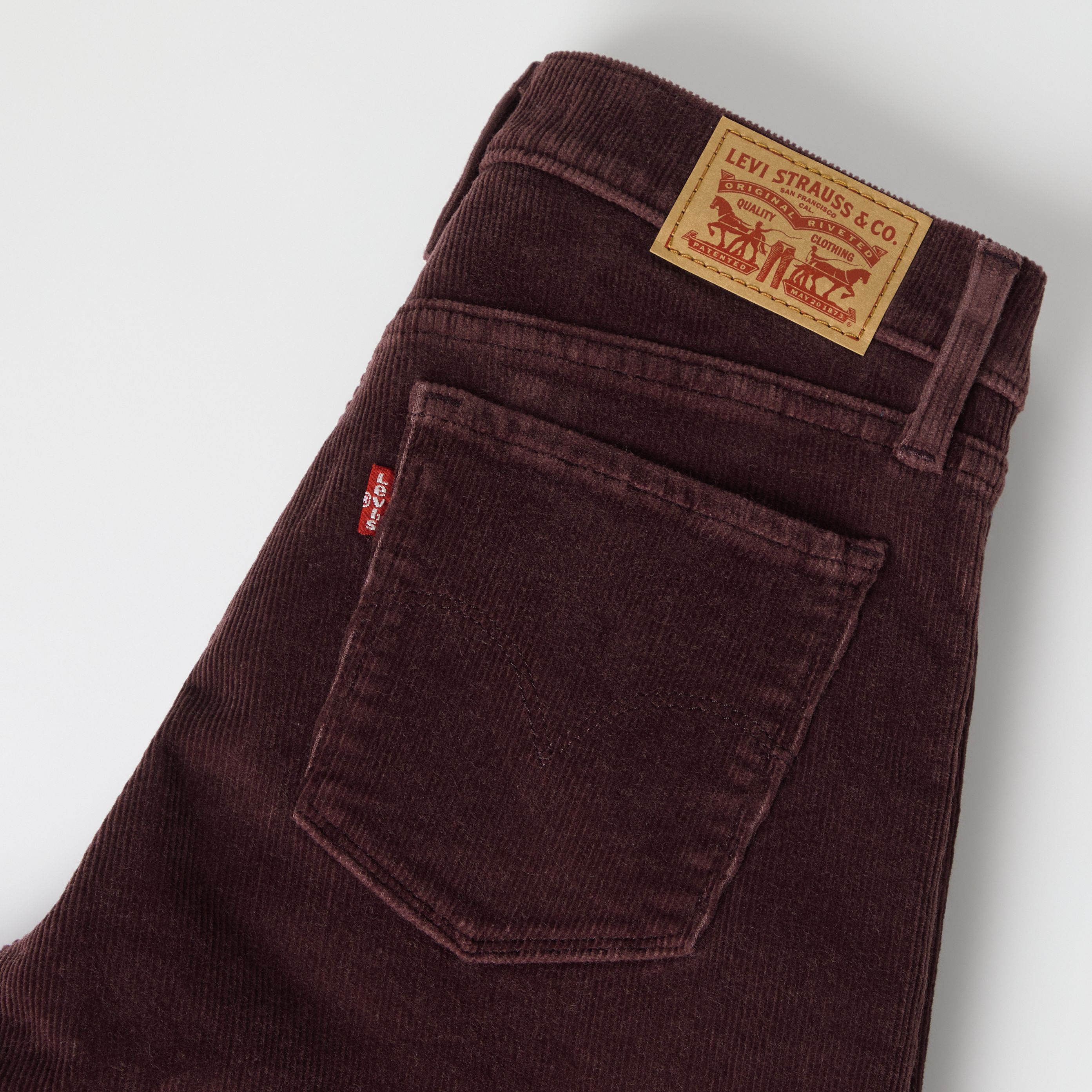 318 Shaping Wide Leg Corduroy Pants 7