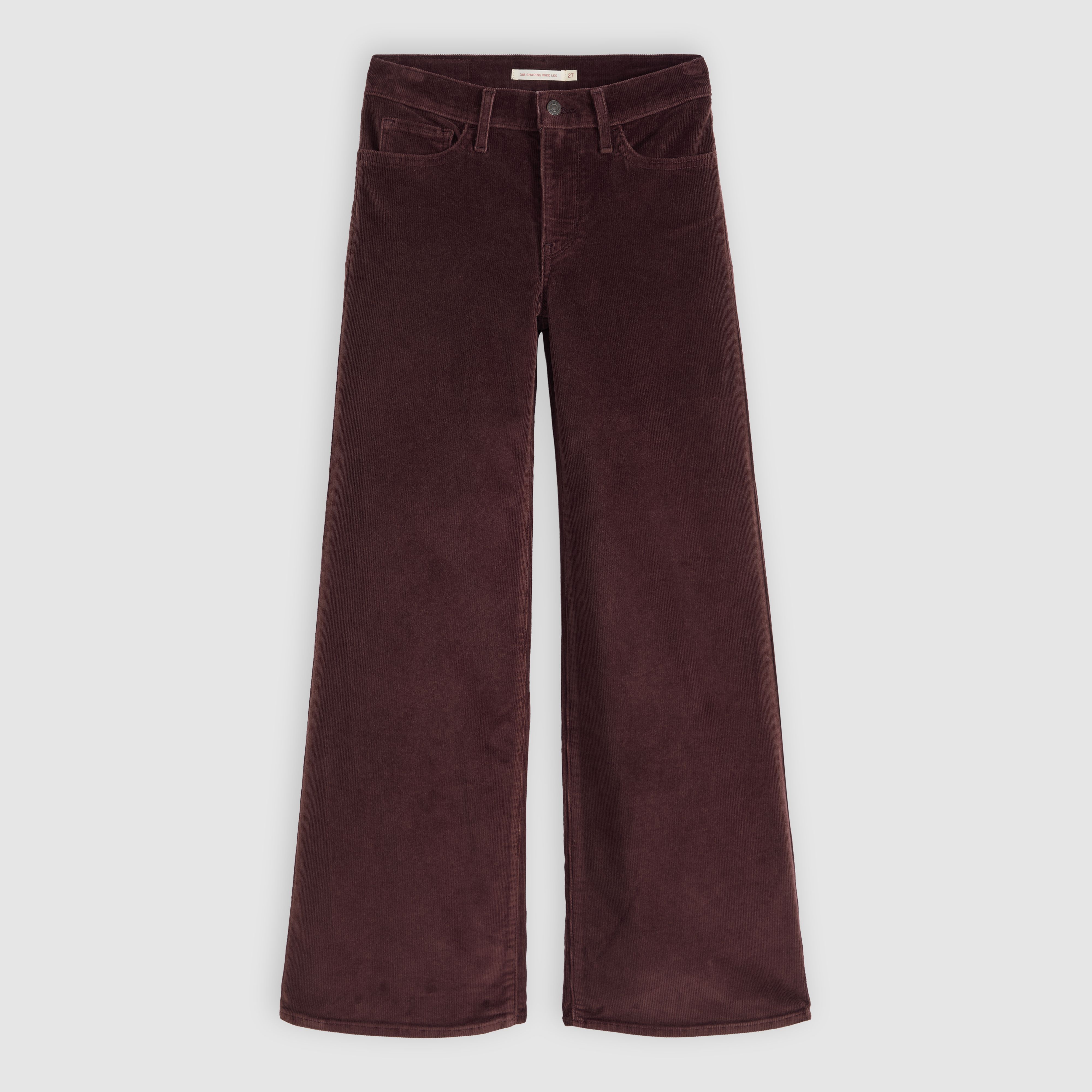 318 Shaping Wide Leg Corduroy Pants 6
