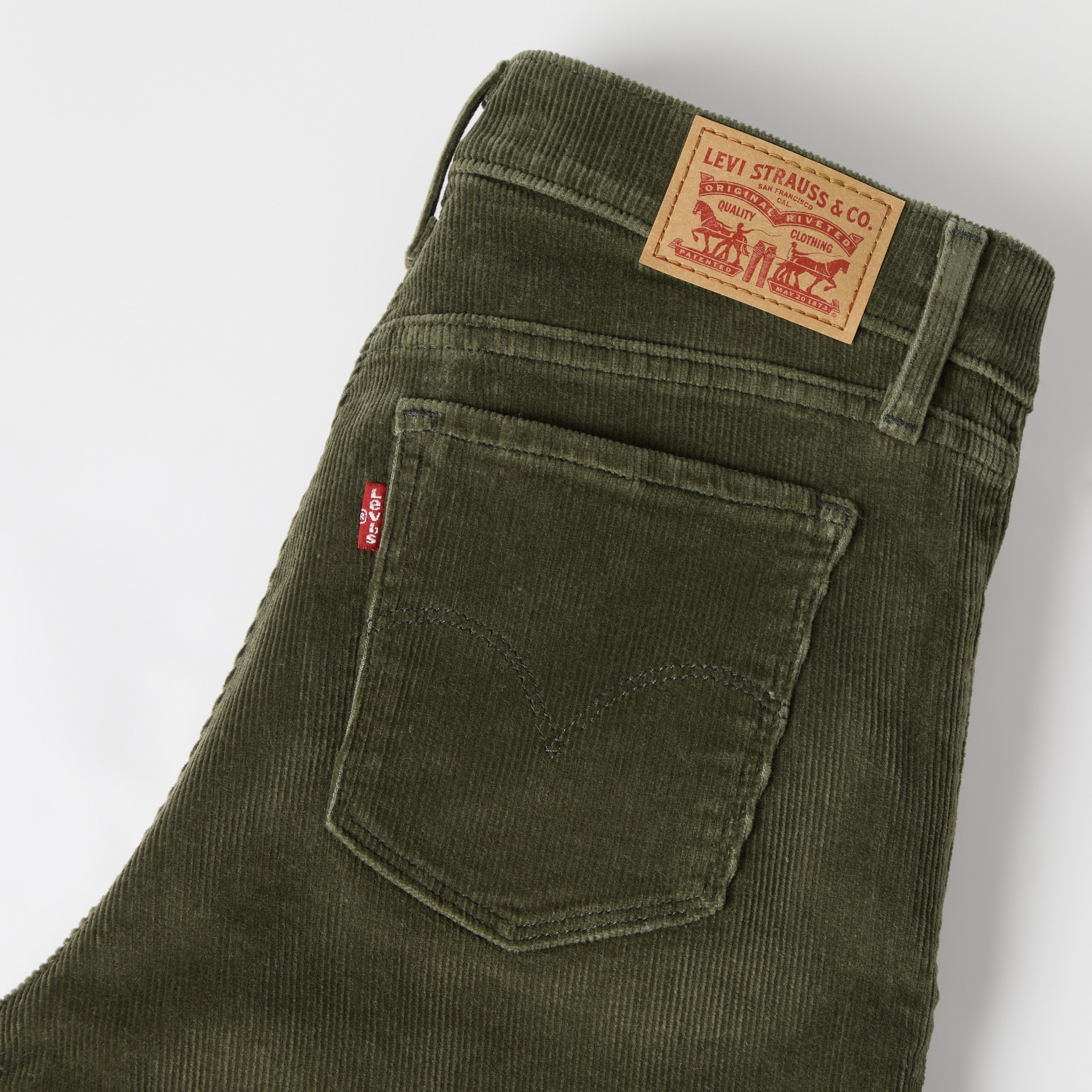318 Shaping Wide Leg Corduroy Pants 7