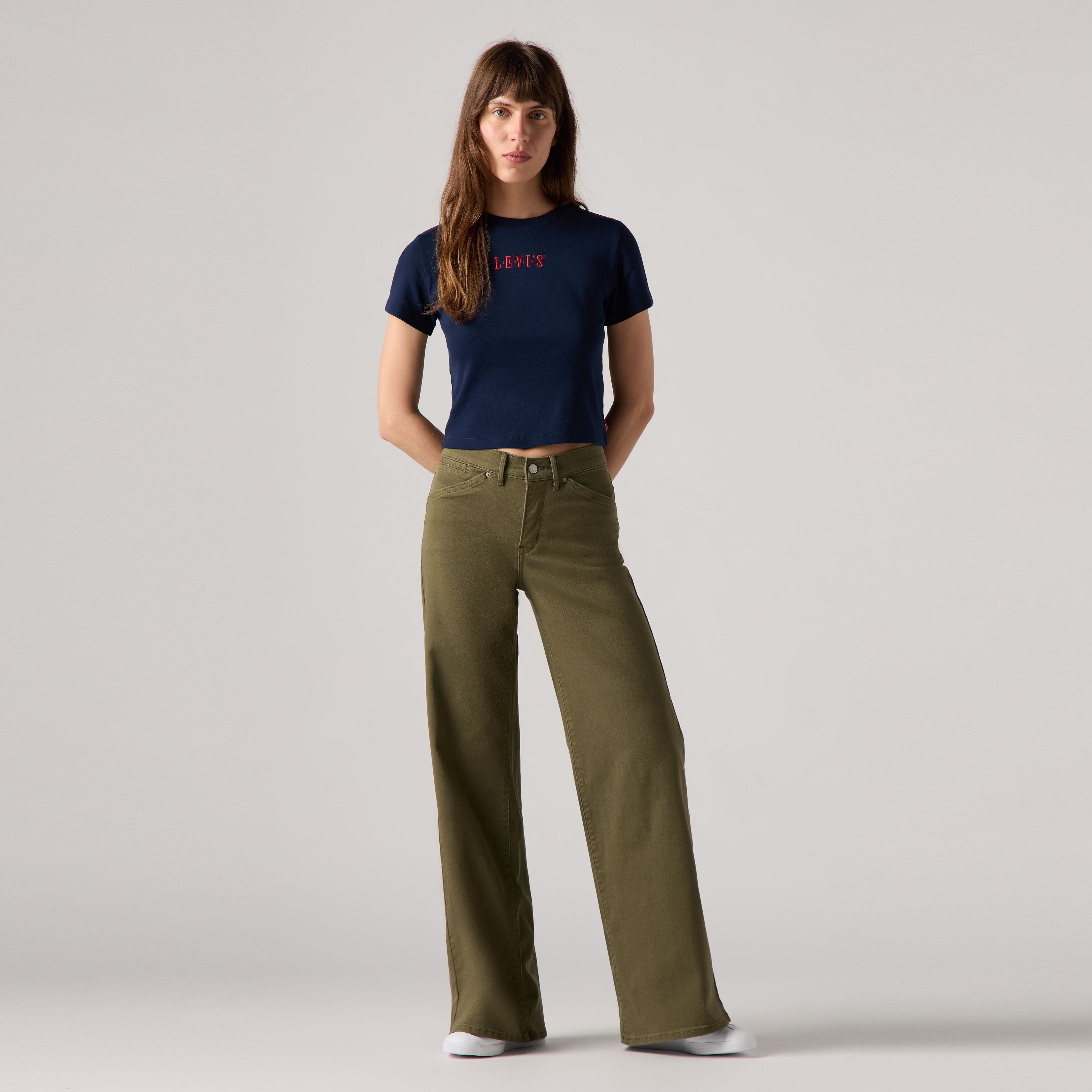 318 Styled Shaping Wide Leg Women's Jeans 1