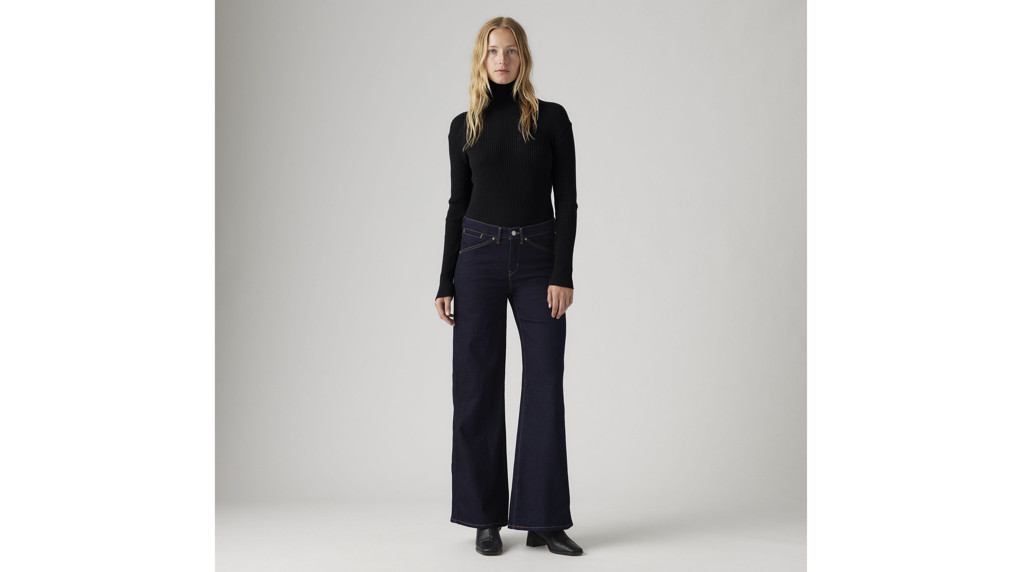 318 Styled Shaping Wide Leg Women's Jeans 1