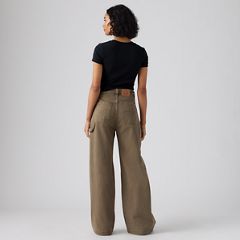 Cinch Baggy Women's Carpenter Pants — Washed Canteen - Brown 5