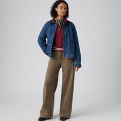 Cinch Baggy Women's Carpenter Pants — Washed Canteen - Brown 1