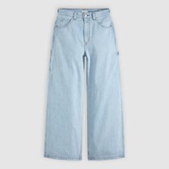 Cinch Baggy Women's Carpenter Pants — Abraided Art Jump - Light Wash 8
