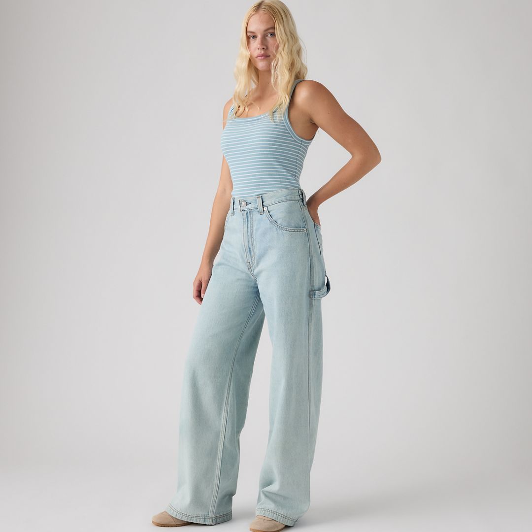 Levi's Cinch Baggy Women's Carpenter Pants Jeans 27x31