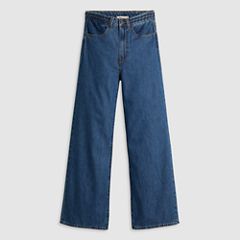 Ribcage Wide Leg Braided Women's Jeans — Big Yikes - Dark Wash 6