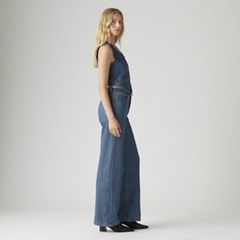 Ribcage Wide Leg Braided Women's Jeans — Big Yikes - Dark Wash 4