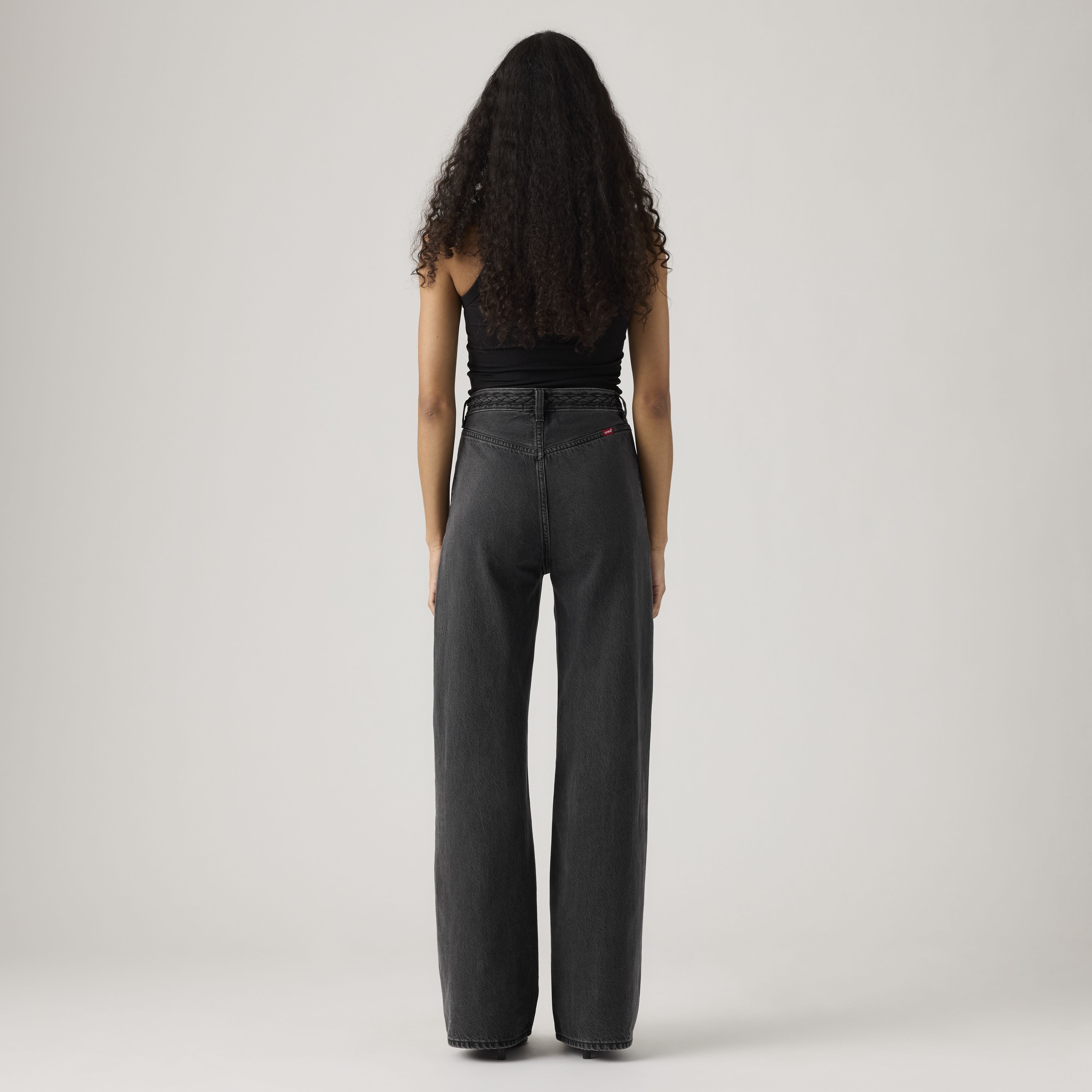 Ribcage Wide Leg Braided Women's Jeans 3