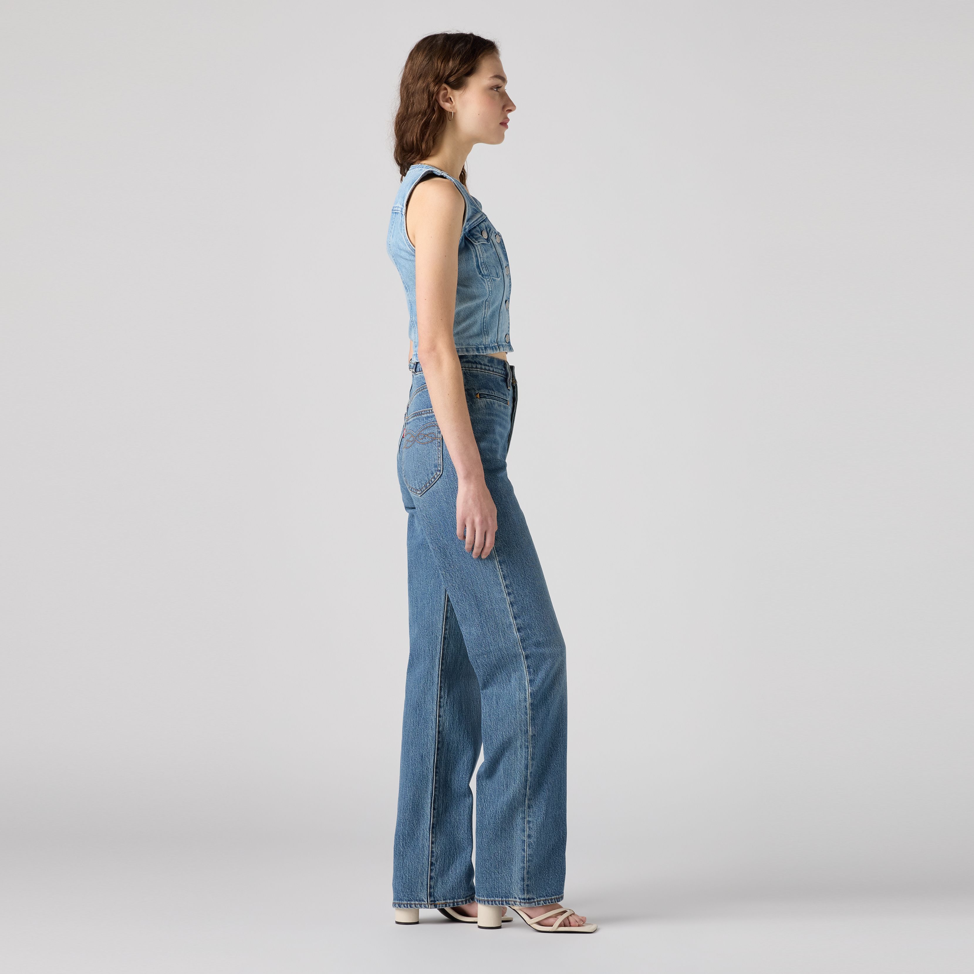 Ribcage Full Length Western Jeans 4