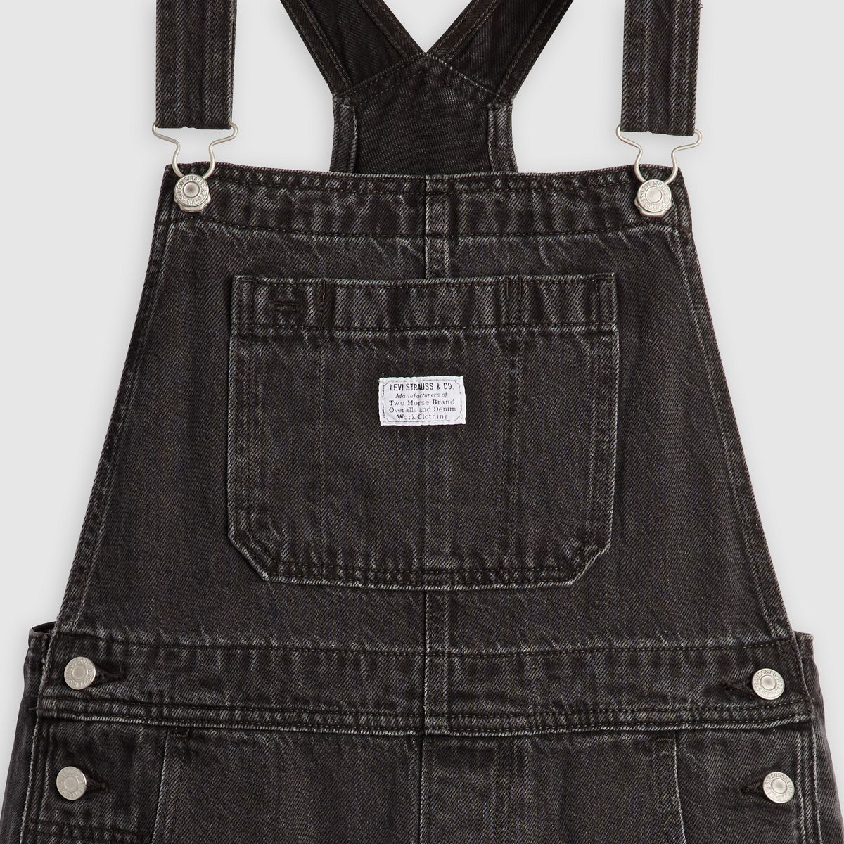 Utility Lightweight Shortalls — Don't Cut - Black