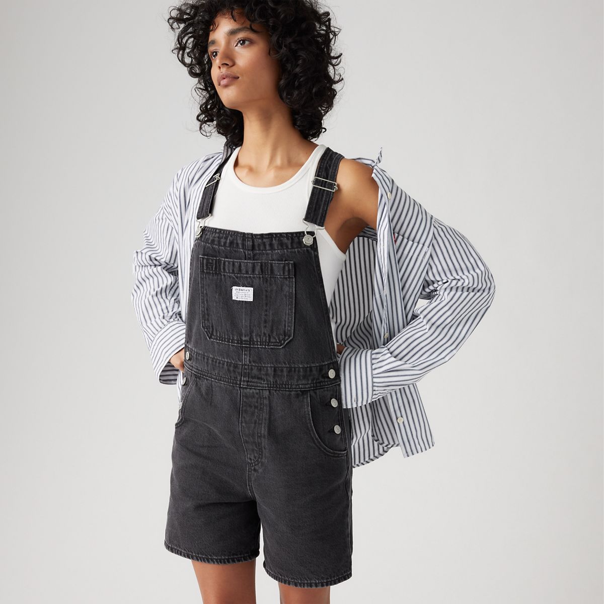 Utility Lightweight Shortalls — Don't Cut - Black