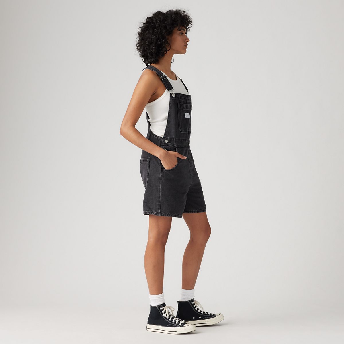 Utility Lightweight Shortalls — Don't Cut - Black