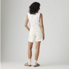 Utility Lightweight Shortalls — Truth Slip - White 3