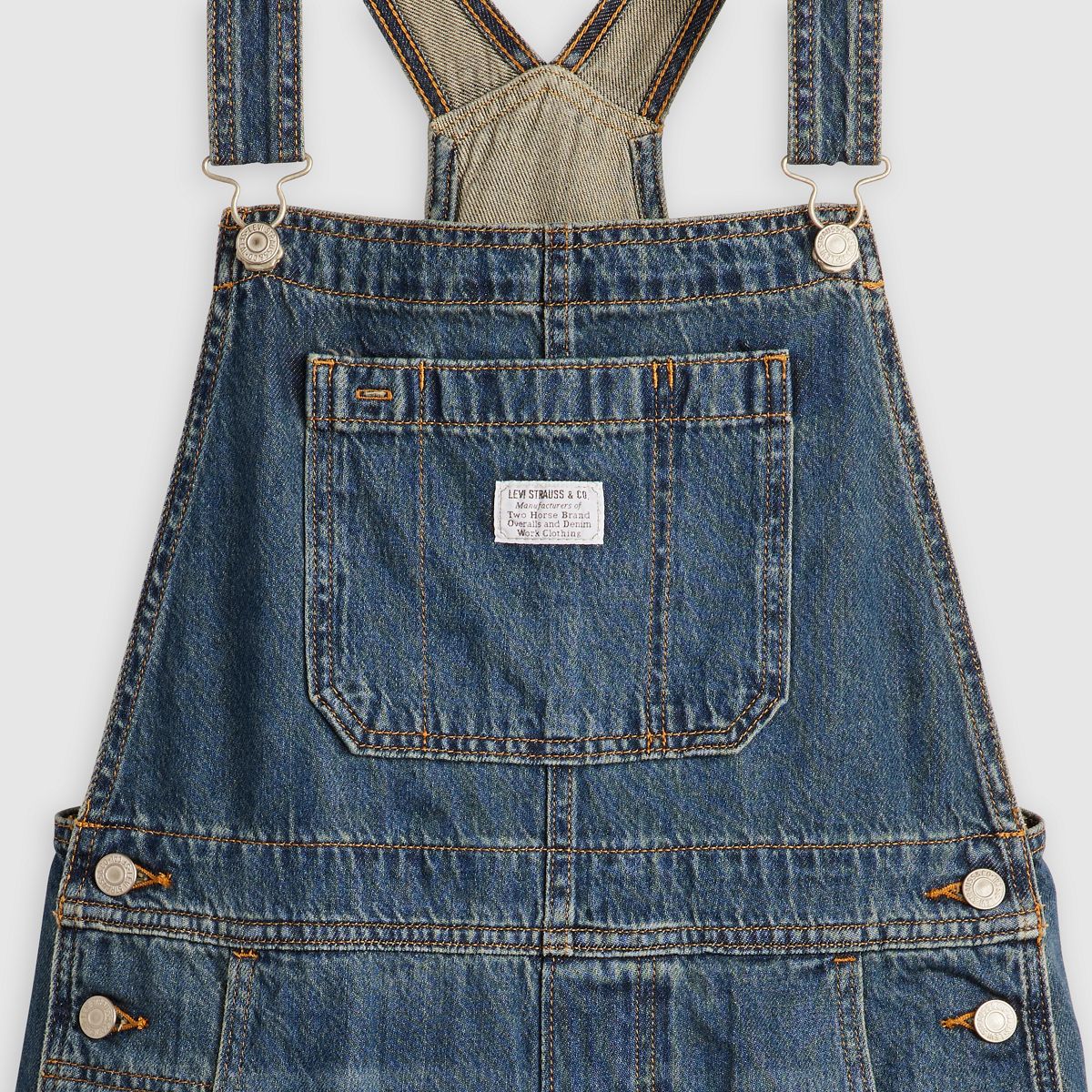 Utility Lightweight Shortalls — Anniversary Party Shortall - Blue