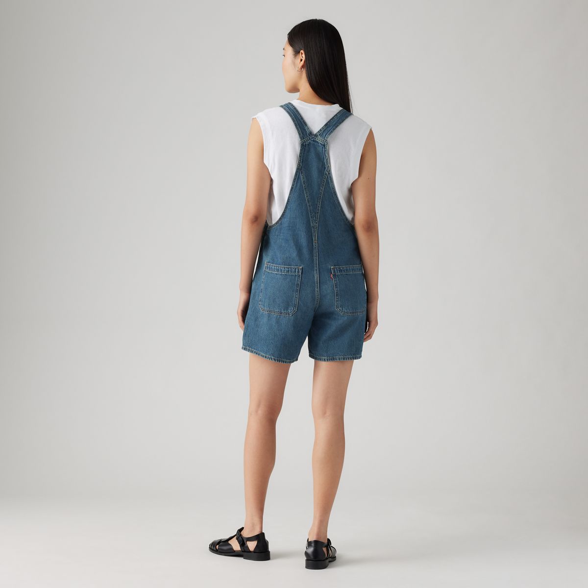 Utility Lightweight Shortalls — Anniversary Party Shortall - Blue