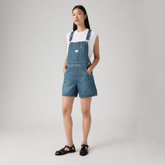 Utility Lightweight Shortalls — Anniversary Party Shortall - Blue 1