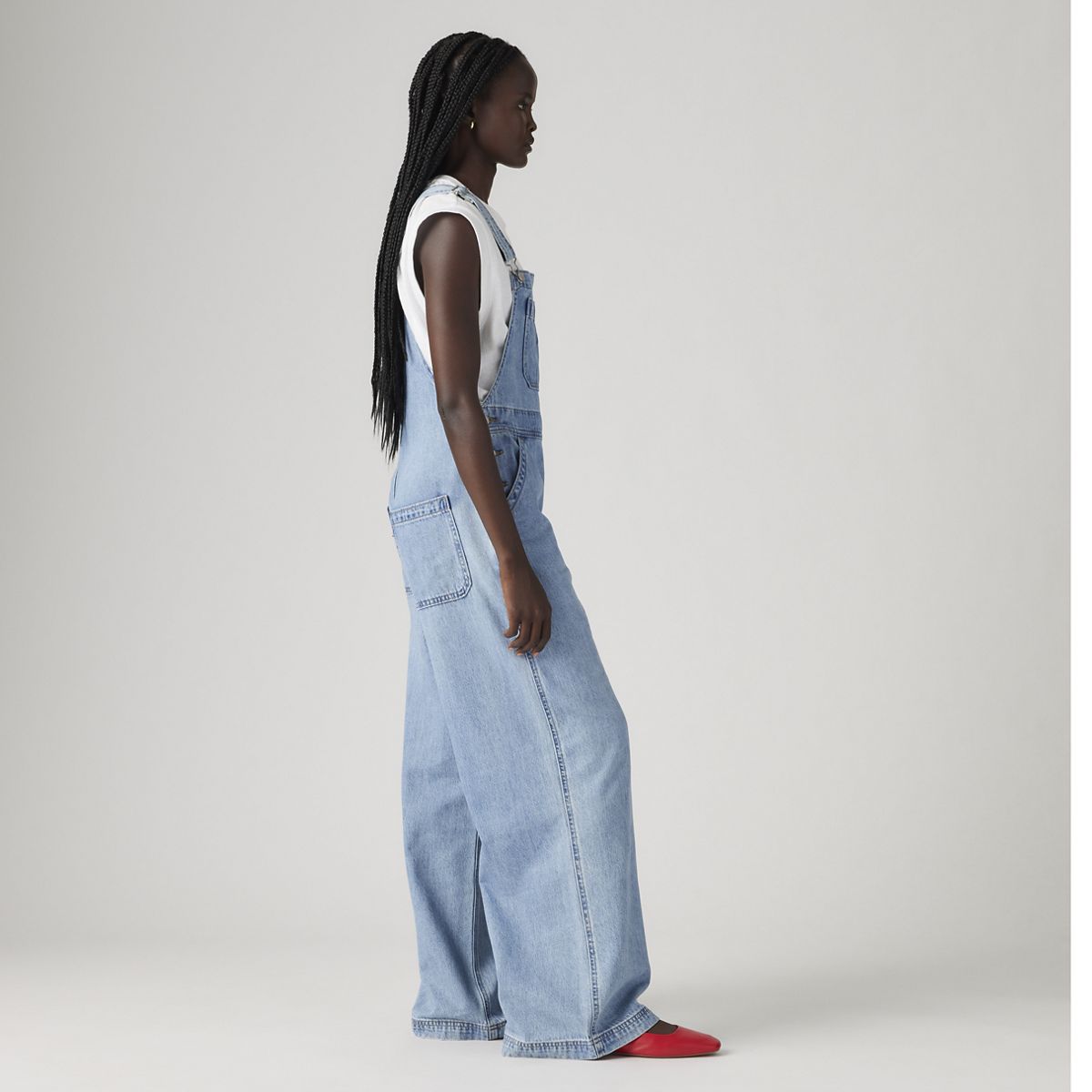 XL Lightweight Overalls — Invested Indigo Overall - Blue