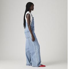 XL Lightweight Overalls — Invested Indigo Overall - Blue 4