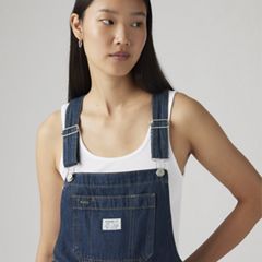 XL Lightweight Overalls — Square Circle - Blue 5