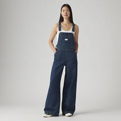 XL Lightweight Overalls — Square Circle - Blue 2