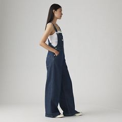 XL Lightweight Overalls — Square Circle - Blue 3