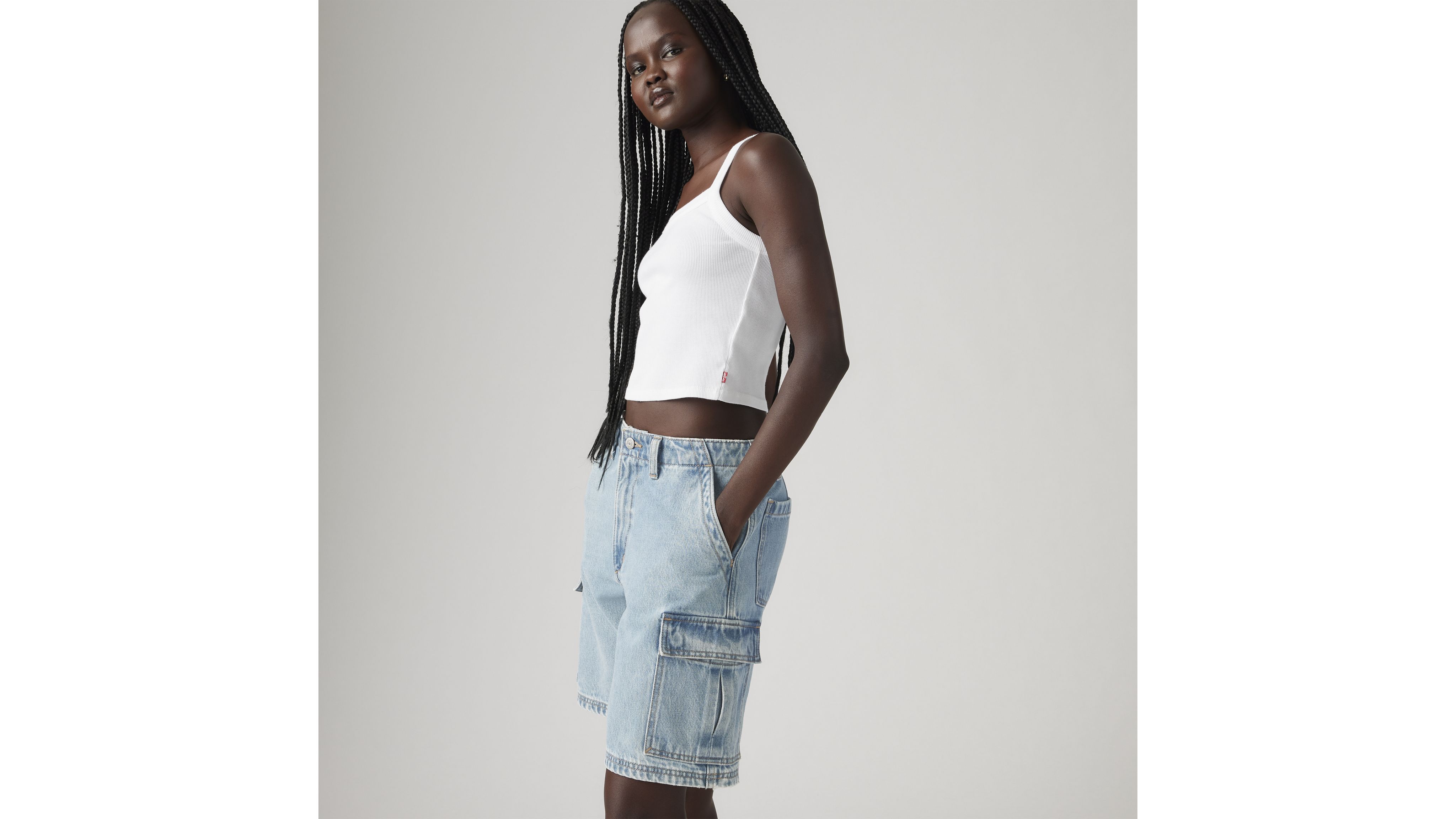Baggy Cargo Women's Shorts 5
