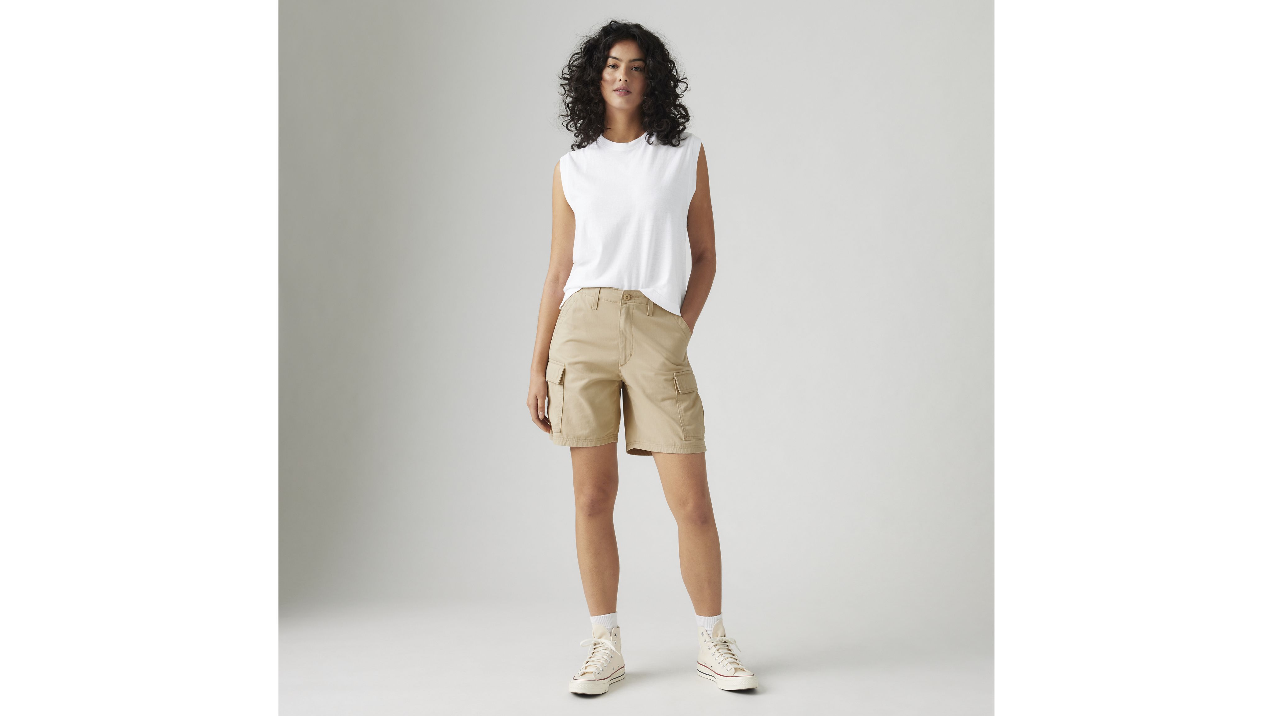 Baggy Cargo Women's Shorts 1