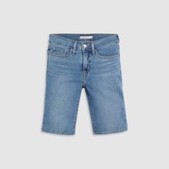 Shaping Bermuda Women's Shorts — Camp Denim Short - Medium Wash 6