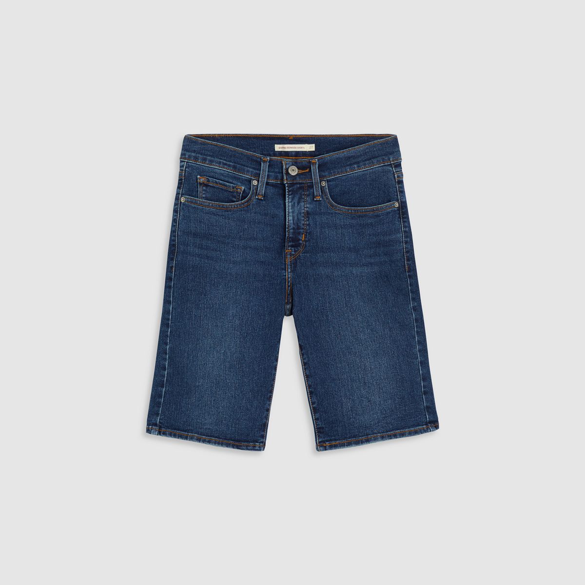 Shaping Bermuda Women's Shorts — Clever Girl Short - Dark Wash