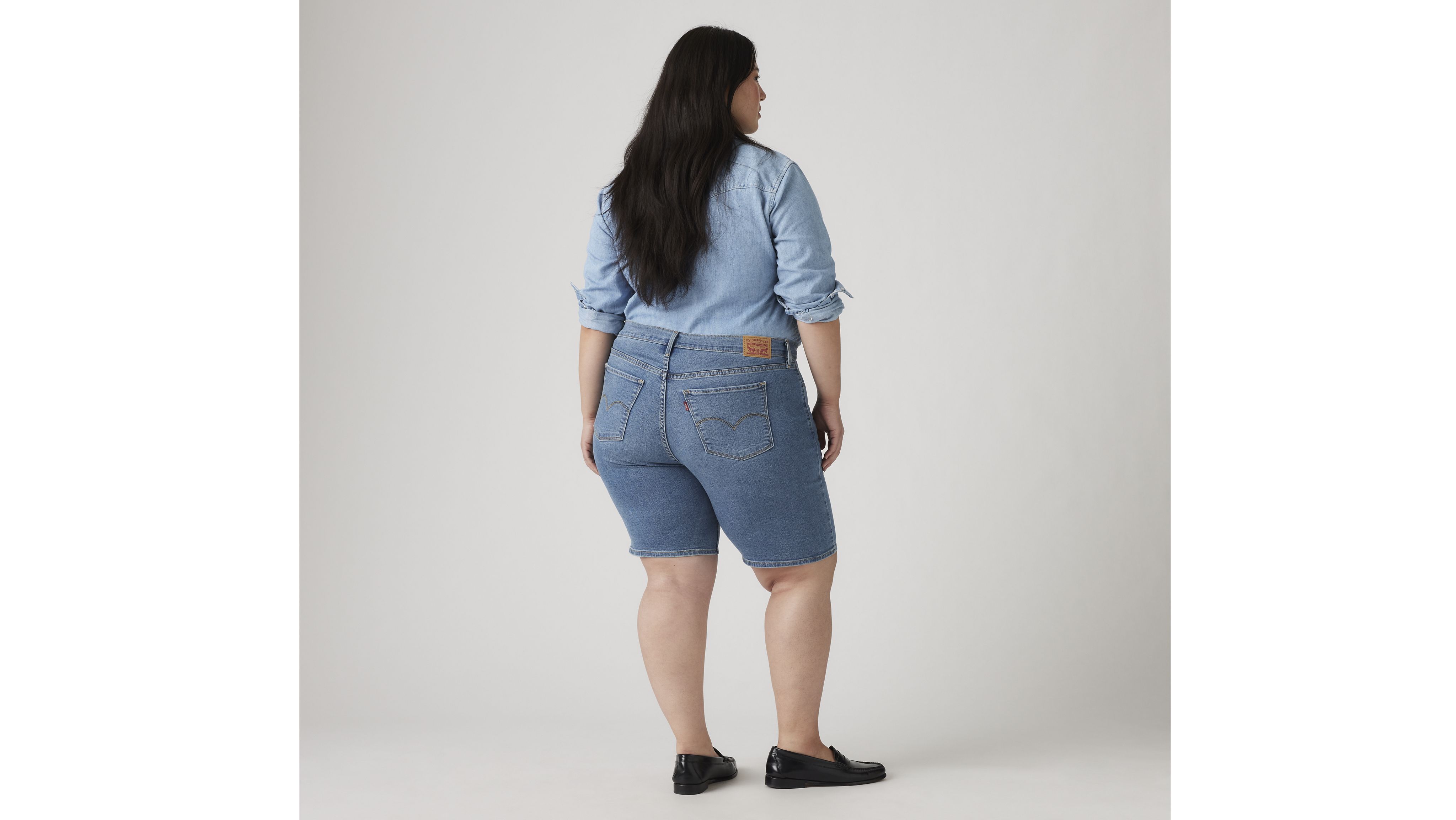 Shaping Bermuda Women's Shorts (Plus Size) 4