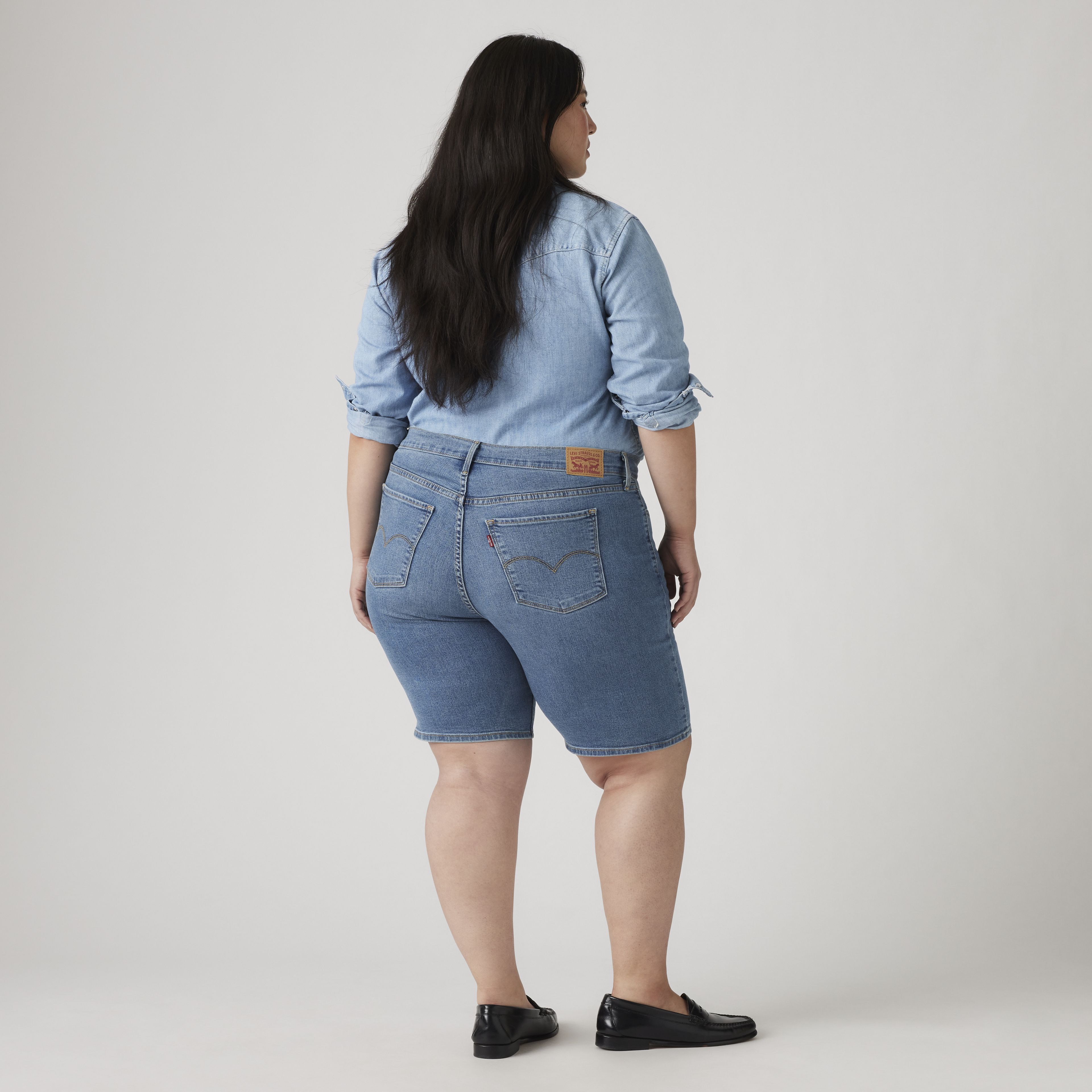 Shaping Bermuda Women's Shorts (Plus Size