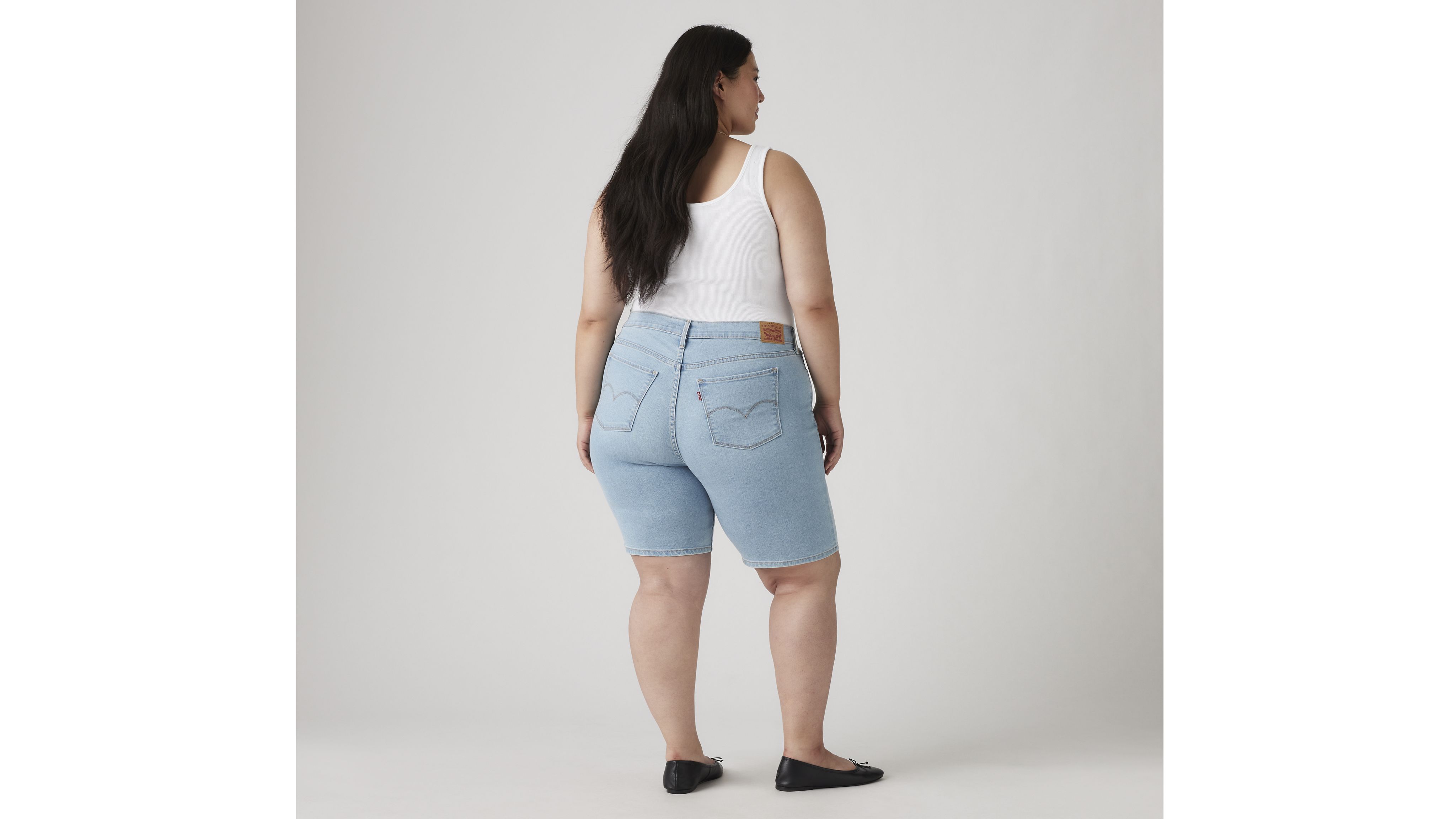 Shaping Bermuda Women's Shorts (Plus Size) 4