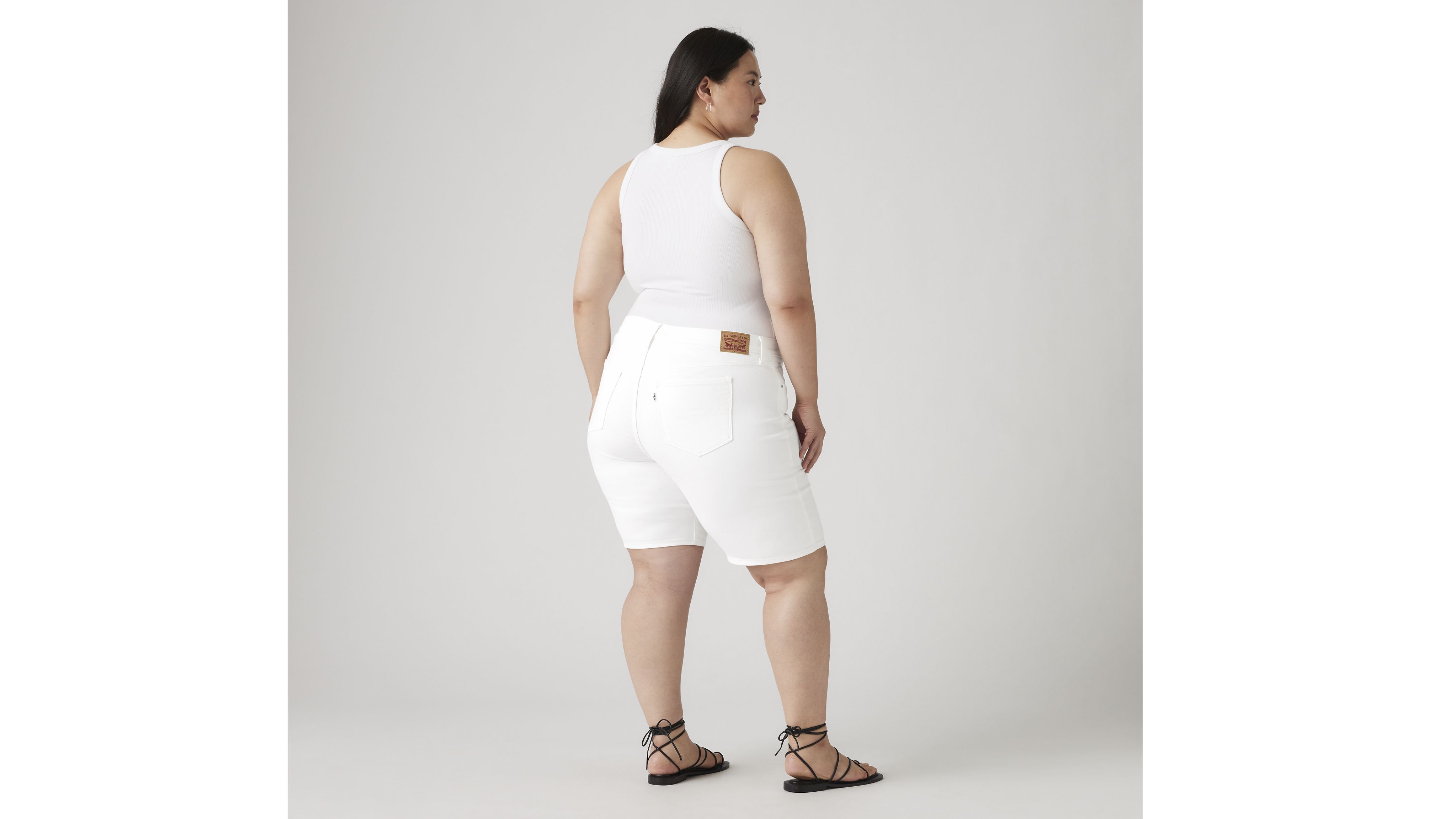 Shaping Bermuda Women's Shorts (Plus Size) 4